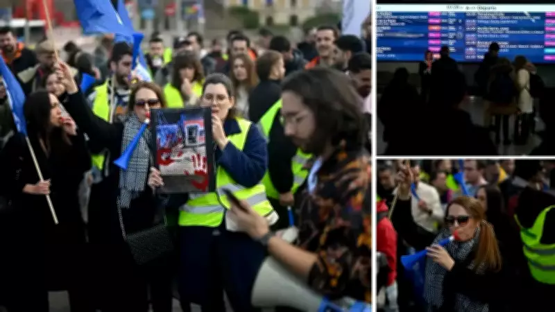 İspanya'da Tren Kazaları Sonrası Makinistler 3 Günlük Grev Başlattı