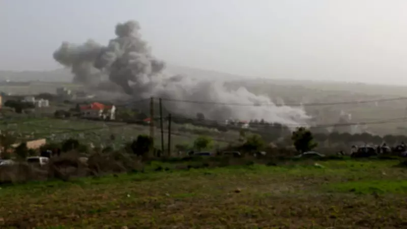 İsrail, Ateşkese Rağmen Lübnan'ın Güneyine Hava Saldırısı Düzenledi