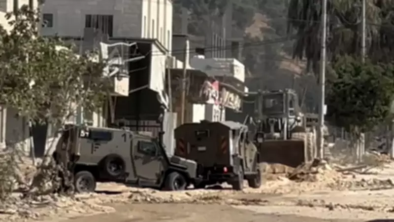 İsrail Batı Şeria'da Baskın Düzenledi: 10 Yaralı, Evler ve Cami Hedef Alındı