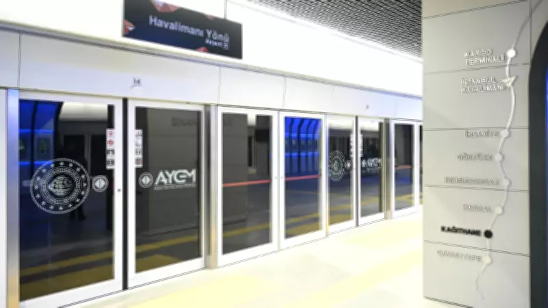 İstanbul Havalimanı Metrosu Yolcu Rekoru Kırdı: 44 Bin 467 Kişi