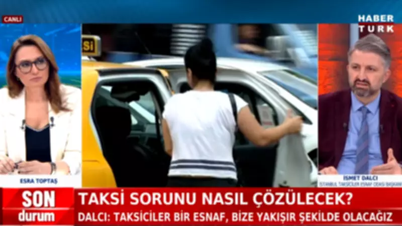 İstanbul Taksiciler Odası Başkanı Dalcı: 'Pansuman Değil, Ameliyat Yapmaya Geldim'