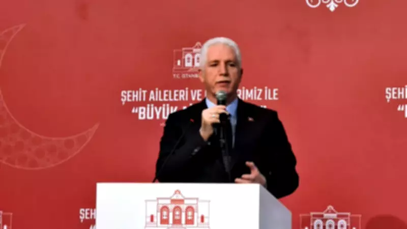 İstanbul Valisi Gül, Şehit Aileleri ve Gazilerle Ramazan'ın İlk İftarında Buluştu