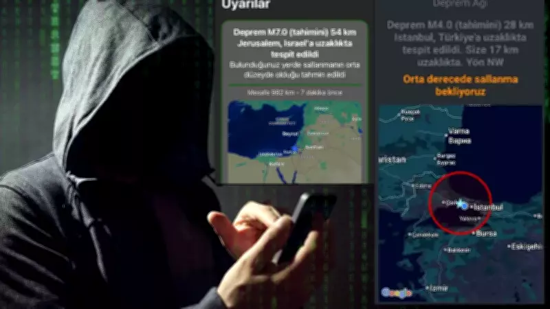 İstanbul ve İsrail İçin Yanlış Deprem Bildirimleri: Uzaktan Müdahale İddiaları Gündemde