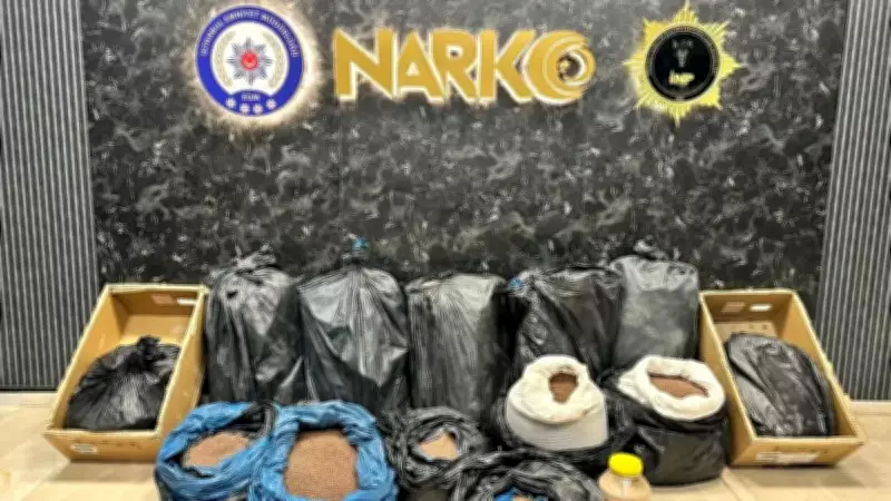 İstanbul'da Büyük Uyuşturucu Operasyonu: 3 İlçede 374 Kilo Madde Ele Geçirildi