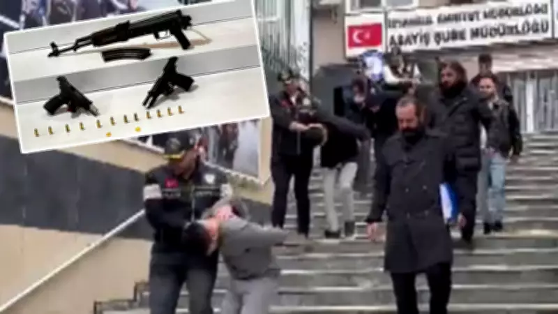 İstanbul'da Plazaya Kalaşnikoflu Saldırı: 5 Tetikçi Yakalandı