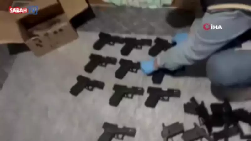 İstanbul'da Silah İmalathanesine Büyük Operasyon: 10 Tabanca ve 109 Parça Ele Geçirildi