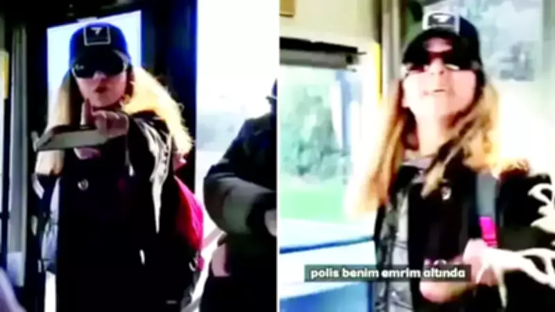 İstanbul'da Toplu Taşımada Tehdit Eden Kadın Şüpheli Tutuklandı