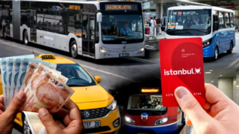 İstanbul'da Toplu Ulaşıma Büyük Zam: Aylık Ücret 3.300 TL'ye Yükseldi
