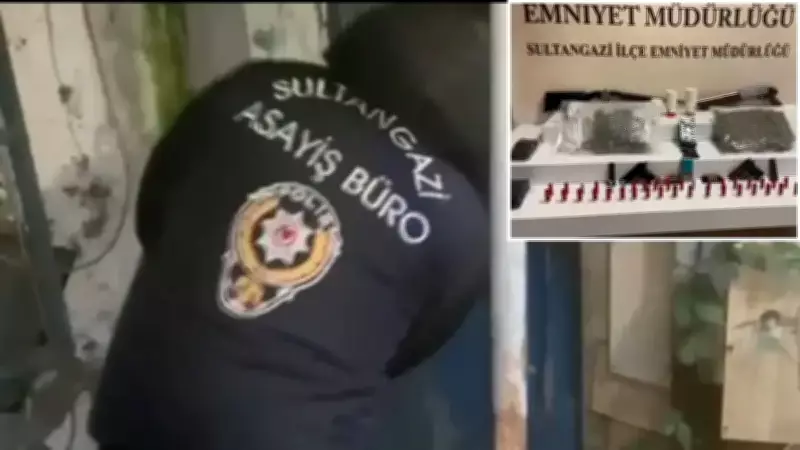 Sultangazi'de Uyuşturucu Operasyonu: 3 Evde Büyük Miktarda Marihuana Ele Geçirildi