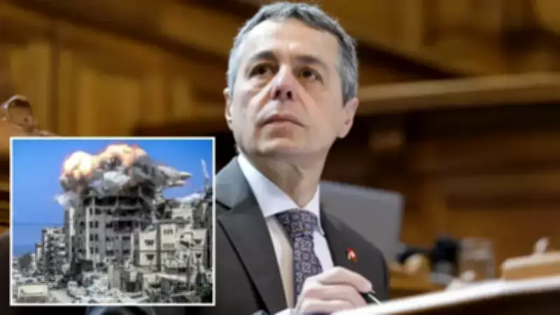 İsviçre Dışişleri Bakanı Cassis, Gazze'de Soykırıma Yardım Suçlamasıyla UCM'ye Şikayet Edildi