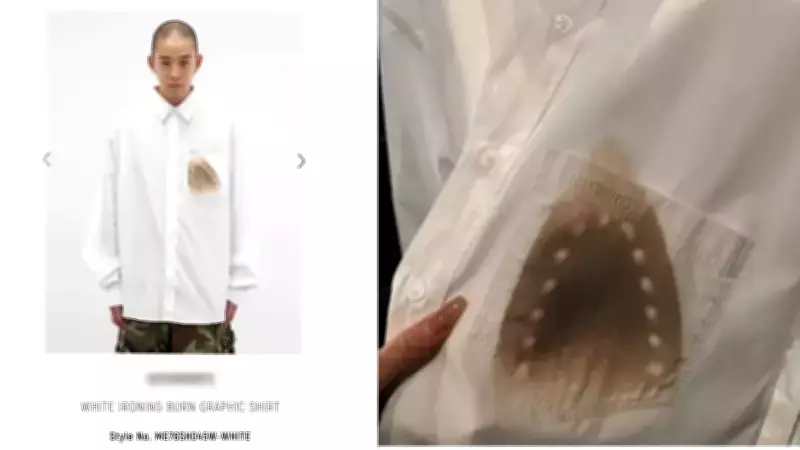 Ütü Yanığı Baskılı Gömlek 50 Bin TL'ye Satılıyor: Sosyal Medya Karıştı