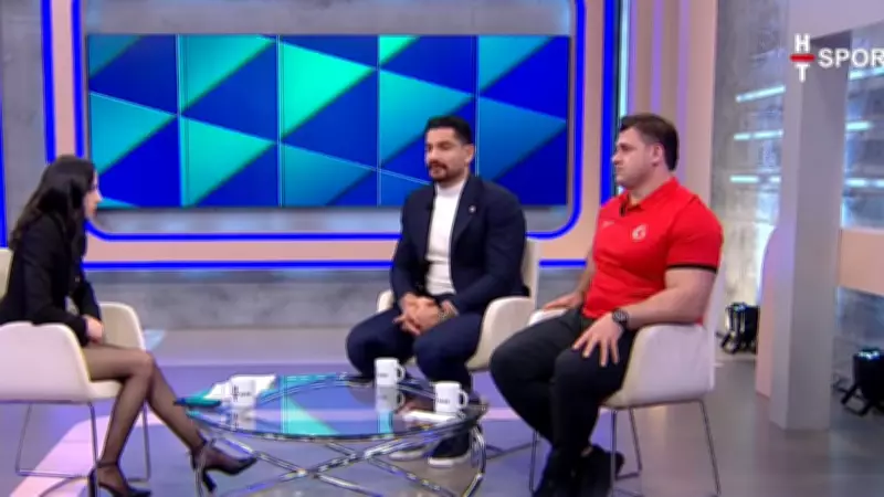 Taha Akgül ve Rıza Kayaalp HT Spor'da: Zor Süreçler Güreşçiyi Hırslandırdı