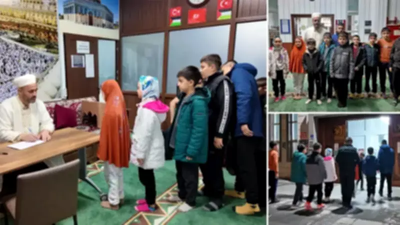 Talas'ta Camiler Çocuklarla Şenlendi: Teravih Namazına Her Katılım Bir Kura Hakkı