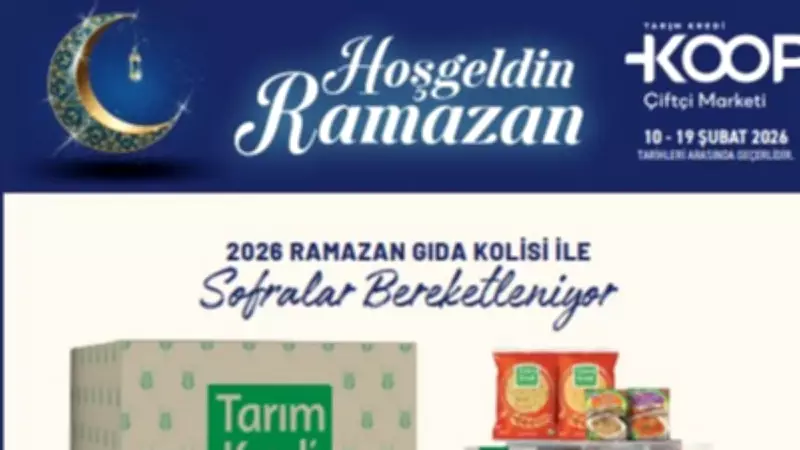 Tarım Kredi'den Ramazan Öncesi Büyük İndirim: Hurma, Kıyma ve Bakliyatlar