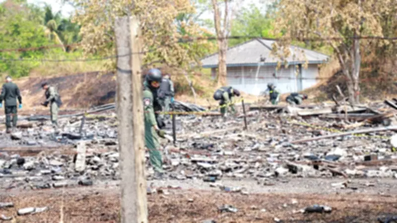 Tayland'da Mühimmat Deposunda Şiddetli Patlama: Sabotaj Şüphesi Gündemde