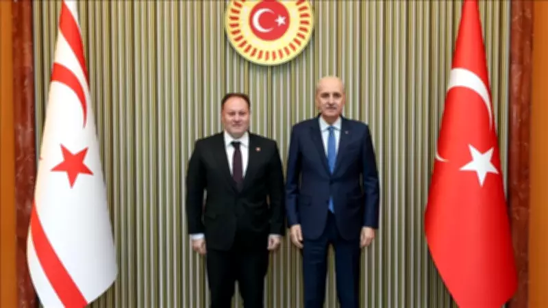 TBMM Başkanı Kurtulmuş, KKTC Meclis Başkanı Öztürkler ile Görüştü