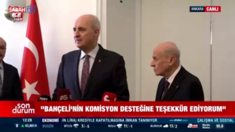 TBMM Başkanı Kurtulmuş, MHP Lideri Bahçeli'yi Ziyaret Etti ve Açıklamalarda Bulundu