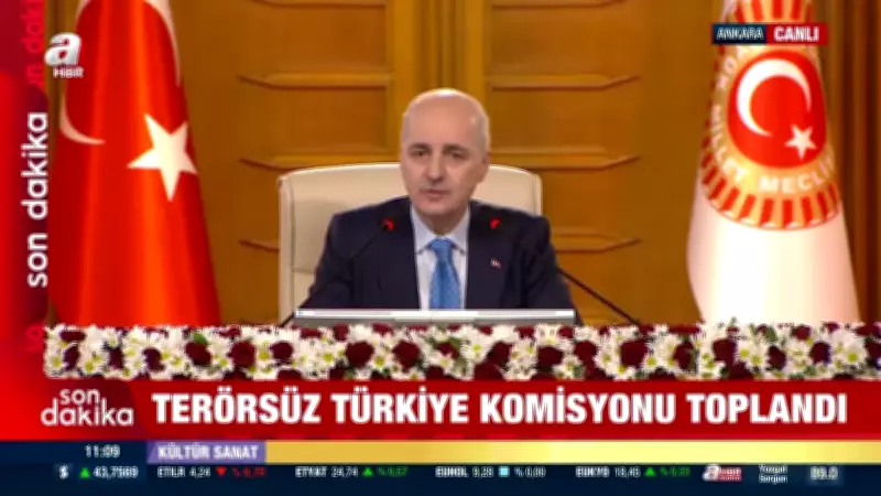 TBMM Başkanı Kurtulmuş'tan Tarihi Açıklama: Terörsüz Türkiye Raporu Tamamlandı