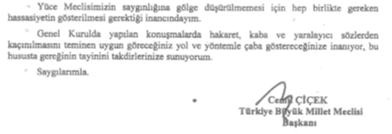 TBMM'de Yaşanan Fırtına ve Siyasetteki İtibar Kaybı: Tarihi Bir Belge Işığında