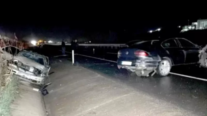 Tekirdağ Çorlu'da Gece Korkusu: İki Araç Çarpıştı, 5 Kişi Yaralandı