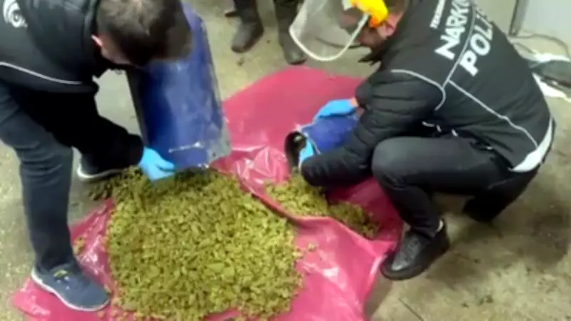 Tekirdağ'da Bulgaristan Plakalı Araçta 24,5 Kilo Skunk Yakalandı, 2 Şüpheli Gözaltında