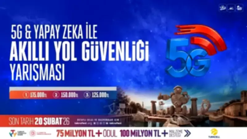 TEKNOFEST'te İlk Kez 5G ve Yapay Zeka ile Akıllı Yol Güvenliği Yarışması Düzenlenecek