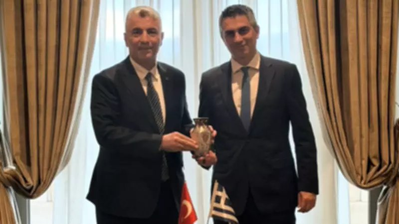 Ticaret Bakanı Bolat, Yunanistan Bakanı Dimas ile Görüştü: Ticaret Hedefi 10 Milyar Dolar