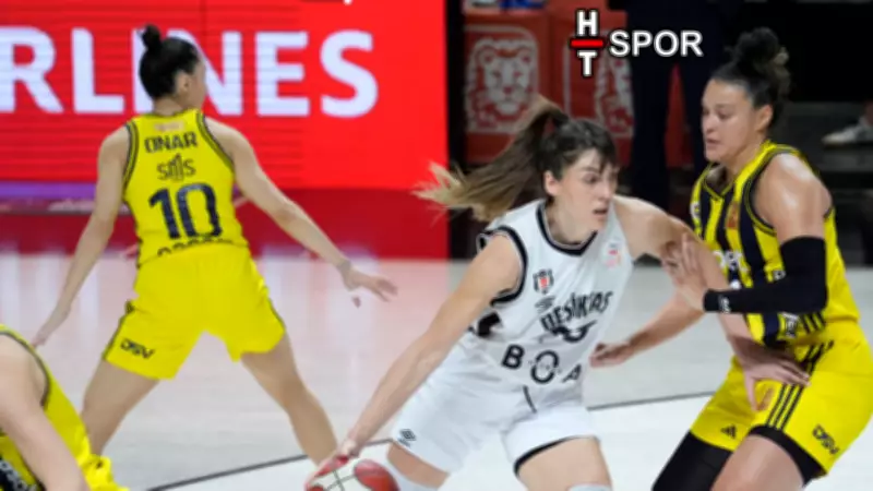 TKBL'de Dev Derbi: Beşiktaş BOA ile Fenerbahçe Opet Yarın Karşı Karşıya Geliyor