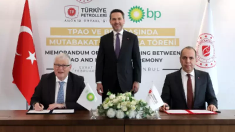 TPAO ve BP Arasında Stratejik Enerji Anlaşması: Hedef 1 Milyon Varil