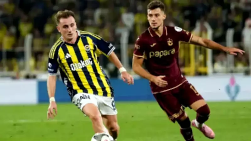 Trabzonspor-Fenerbahçe Maçı Saat 20.00'de Başlıyor: Hakem Halil Umut Meler