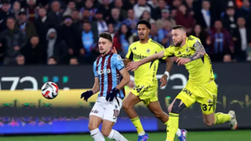 Trabzonspor'da Muçi Fırtınası: Fenerbahçe Karşısında Erken Golle Fark Yaratıldı