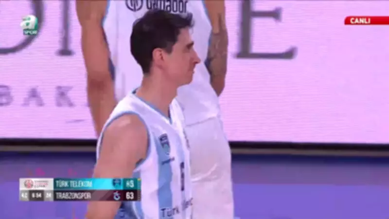 Türk Telekom, Ziraat Bankası Türkiye Kupası'nda Trabzonspor'u Farklı Geçti