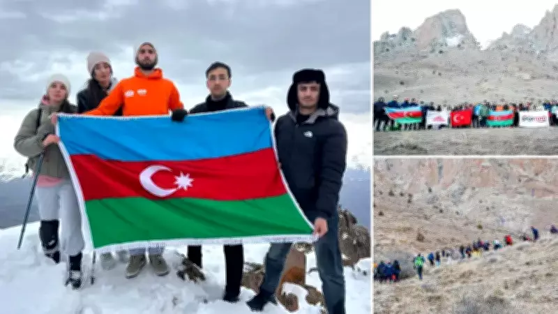 Türk ve Azeri Dağcılar Haça Dağı'nda Buluştu, Hocalı Şehitleri Anıldı