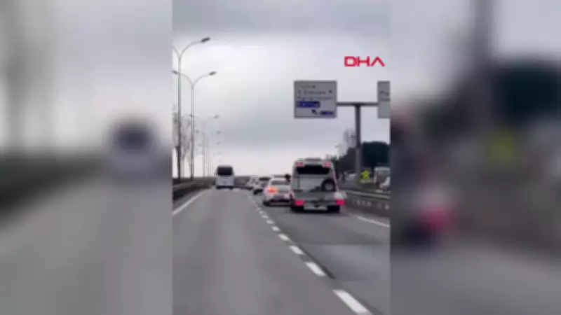 Tuzla'da Çekici Dehşeti: Takip Etti, Çarptı, Darp Etti!