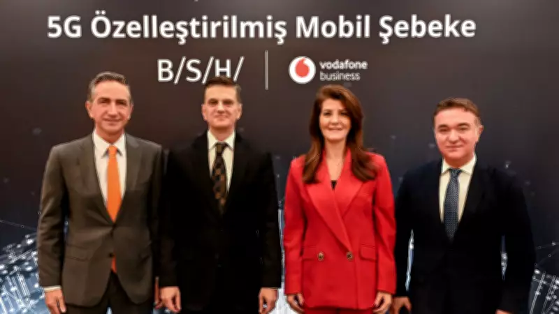 Vodafone ve BSH, Türkiye'de İlk 5G Akıllı Fabrikayı Çerkezköy'de Hayata Geçirdi