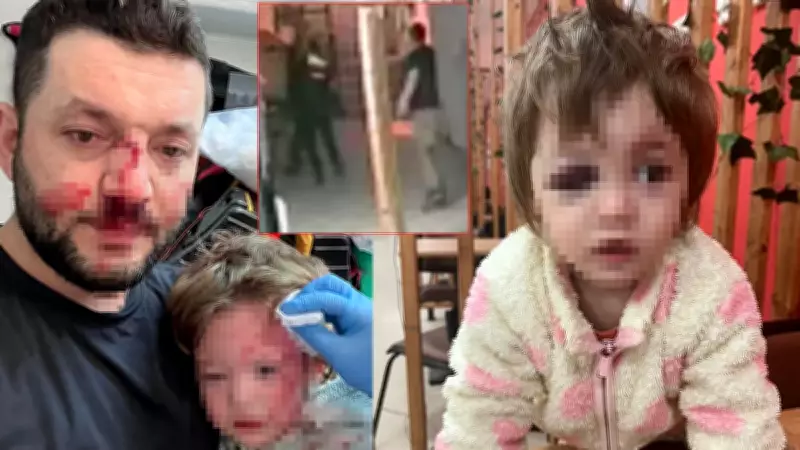 Yalova'da Dehşet: Baba ve 14 Aylık Kızına Dayak! Kamera Görüntüleri Ortaya Çıktı