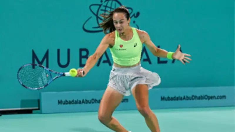 Zeynep Sönmez, Abu Dabi Açık Tenis Turnuvası'nda Son 32 Turunda Elendi