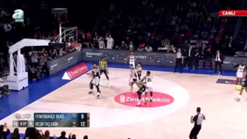 Ziraat Bankası Türkiye Kupası Finali'nde İlk Periyot: Beşiktaş GAİN Önde