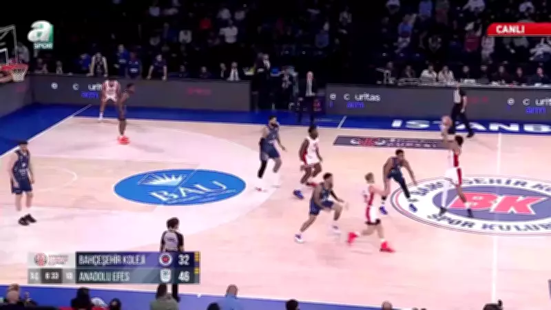 Ziraat Bankası Türkiye Kupası'nda Anadolu Efes, Bahçeşehir Koleji'ni 58-41 Yendi