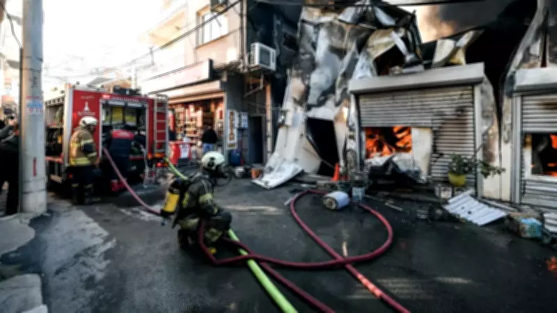 İzmir Buca'da Yoğurt İş Yerinde Yangın: Panik Anları Yaşandı
