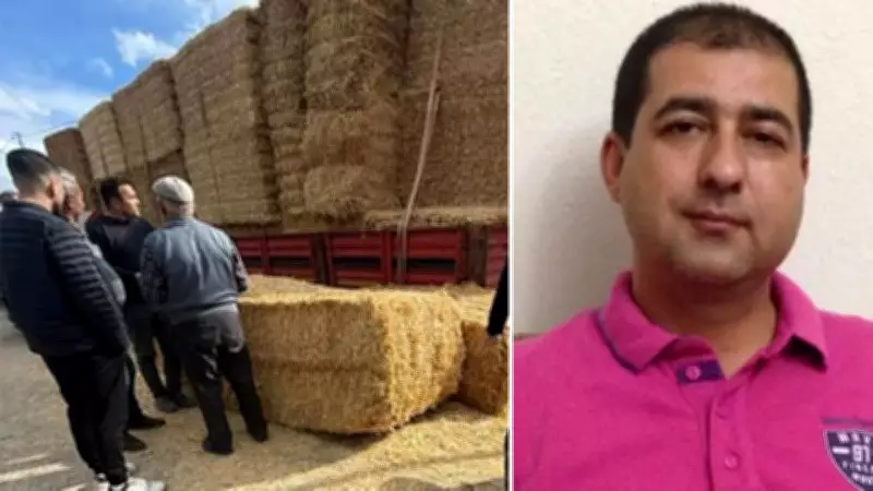 İzmir'de Acı Kaza: Yolda Yürürken Devrilen Saman Balyaları Altında Kalan Adam Hayatını Kaybetti