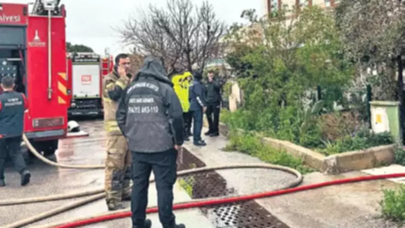 İzmir'de Çıkan Yangında Bir Kişi Hayatını Kaybetti, İncelemeler Sürüyor