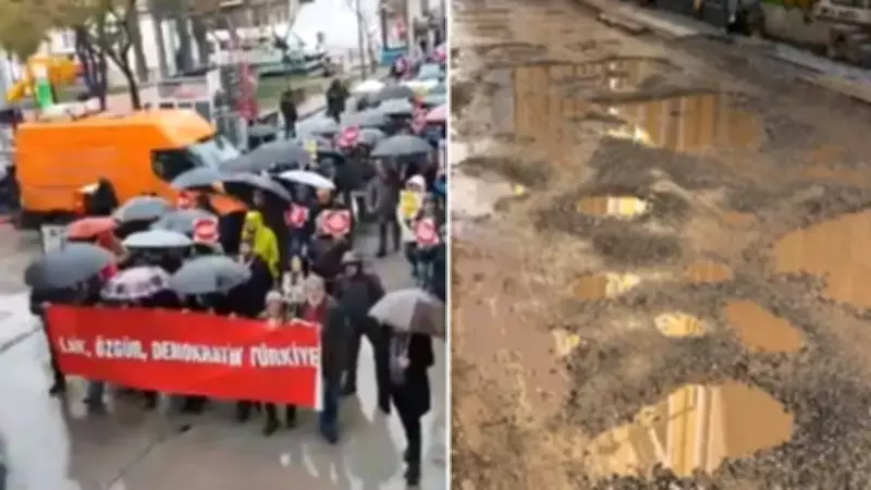 İzmir'de Laiklik Yürüyüşü: 'Bu Karanlığa Teslim Olmayacağız' Sloganları Yükseldi