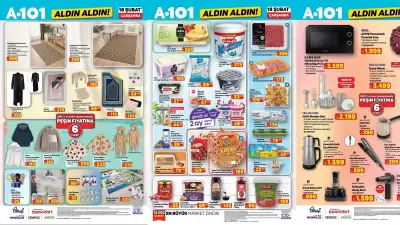 A101'den Ramazan Öncesi Fırsat Yağmuru: Osmanlı Şerbeti ve Şam Tatlısı Raflarda