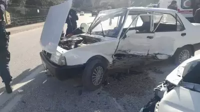 Bilecik'te Meydana Gelen Trafik Kazasında 4 Kişi Yaralandı