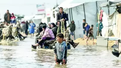 Gazze'de Soğuk ve Yağışlar Büyük Mağduriyet Yaratırken İsrail Saldırıları Sürüyor
