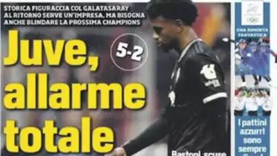 Juventus İstanbul'da Kemikleri Kırıldı: Avrupa Basınında Yıkım Manşetleri