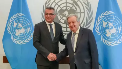 KKTC Cumhurbaşkanı Erhürman, BM Genel Sekreteri Guterres ile New York'ta Görüştü