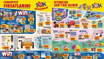 ŞOK Market'ten Hafta Sonu Fırsatları: 14-17 Şubat İndirim Kataloğu Açıklandı