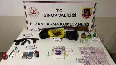 Sinop'ta Uyuşturucu Operasyonu: 10 Gözaltından 2 Tutuklama Kararı